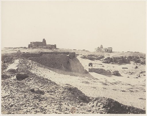 Assouan, Ruines de l'Ancienne Enciente Arabe, au Sud-Est de la Ville