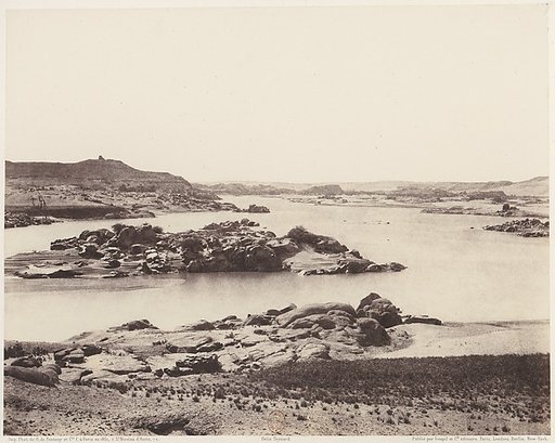 Première Cataracte, Vue Générale Prise de la Point Méridionale de l'Ile d'Éléphantine