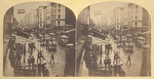 Broadway on a Rainy Day