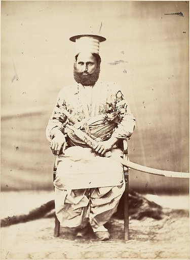 [Eastern Man with Beard and Sabre]