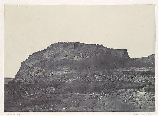 Nubie. Forteresse D'Ibrym (Ancienne Premmis). Vue prise au sud.