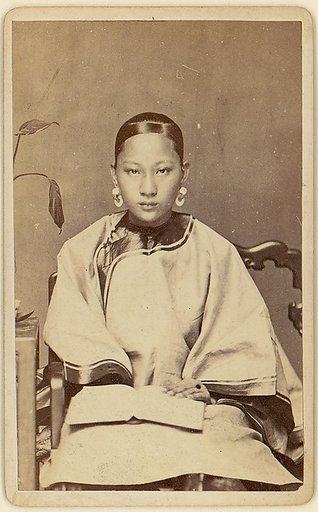 [Young Woman with Earrings]