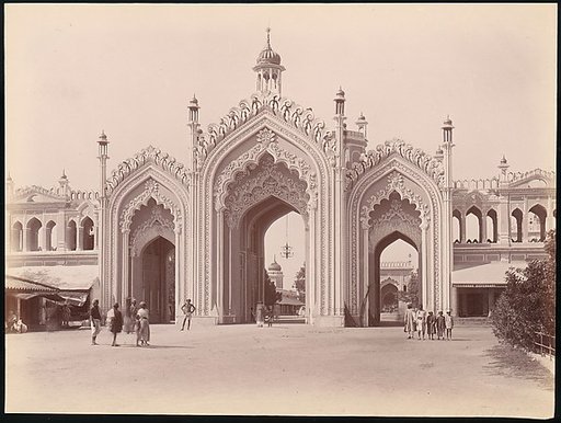 [Husainabad Bazar Gateway, Lucknow, India]