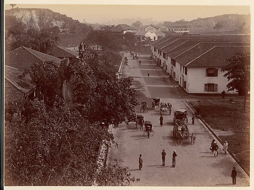 View of the Main Road, Singapore