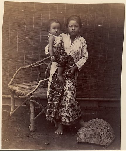 12 Year Old Mother, Malay, Batavia