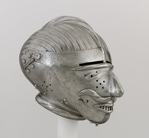 Armet with Mask Visor