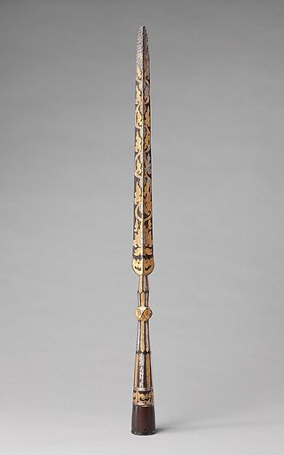 Ceremonial Spearhead and Ferrule