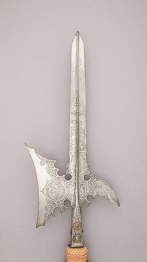 Halberd of Wolf Dietrich von Raitenau, Prince-Archbishop of Salzburg (reigned 1587–1612)