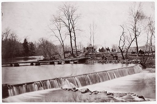 [Pontoon Across Bull Run, near Blackburn's Ford, Virginia]