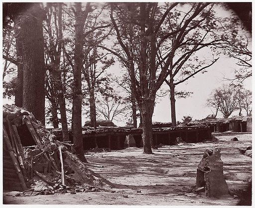[Interior of Fort Stedman, in Front of Petersburg, Virginia]