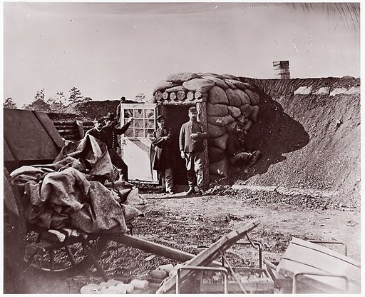 Fort Burnham, front of Petersburg