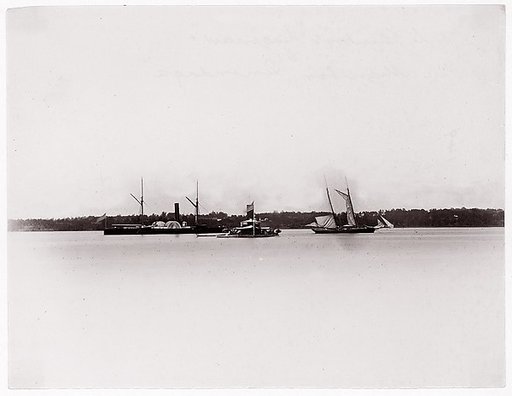 [U.S.S. Onondaga on James River, Virginia]