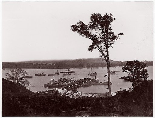 [Transports and Steamers, Belle Plain Landing, Virginia]