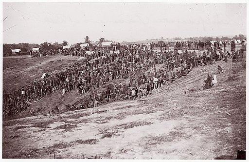 Confederate Prisoners at Belle Plain