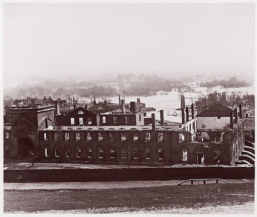 [Ruins of the Arsenal, Richmond, Virginia, after Evacuations]