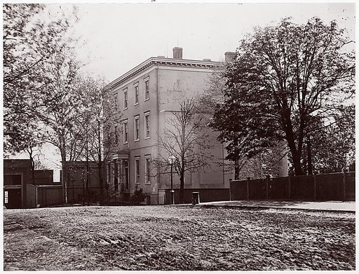 Jeff. Davis House, Executive Mansion, C.S.A., Richmond