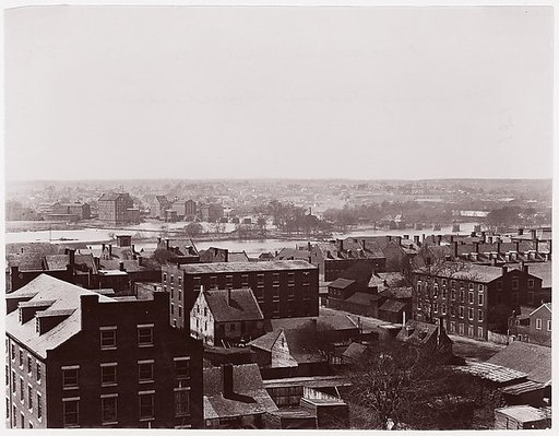 Richmond, Virginia. Looking toward Manchester