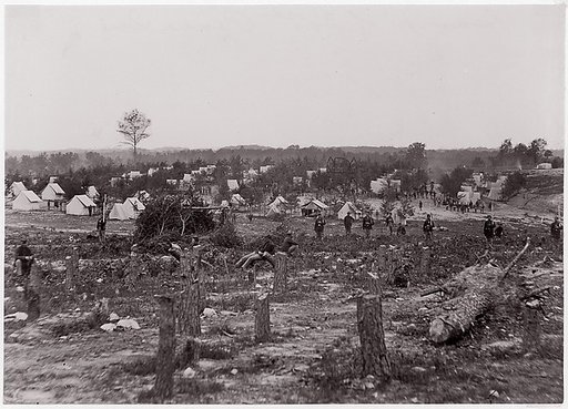 [Tented Camp of 30th Pennsylvania Infantry]