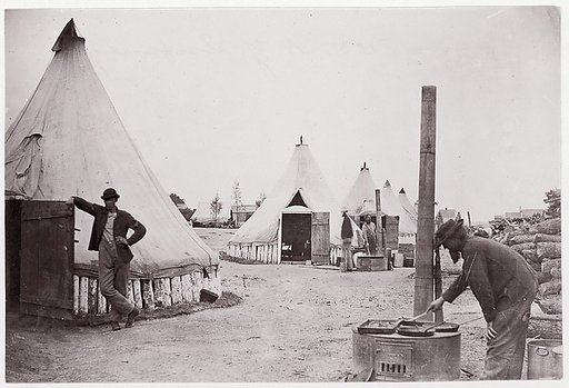 Camp of 153rd New York Infantry