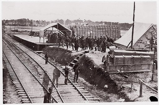 [Commissary Department, Stoneman's Station, on Aquia Creek and Fredericksburg Rail Road, Virginia]