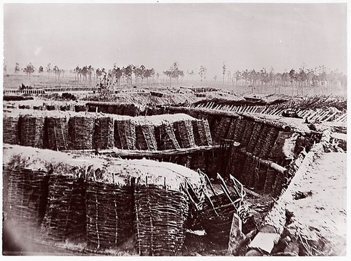 Fort Sedgwick near Petersburg, interior
