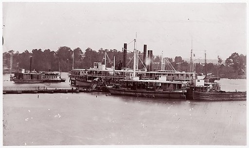 [Unloading Supplies at Port Royal, Virginia]