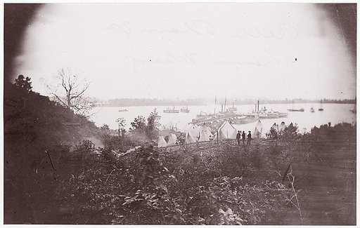 [Lower Wharf from Above, Belle Plain, Virginia]