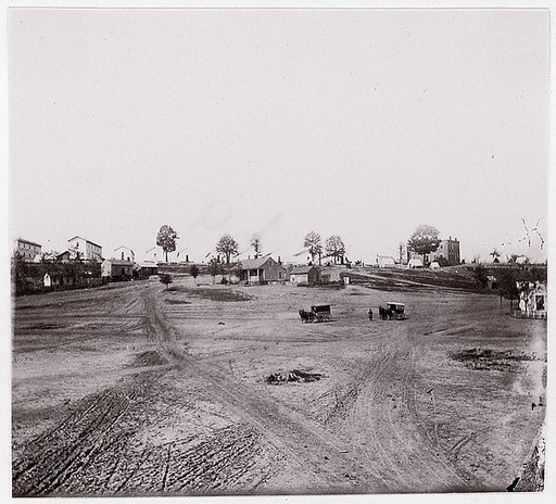 [Roads leading into a small town].  Brady album, p. 123