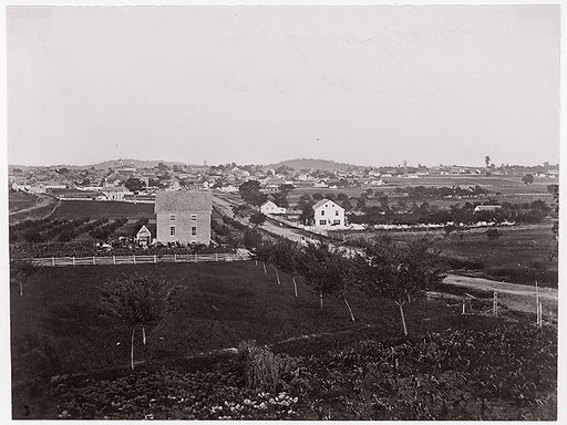 [Gettysburg, Pennsylvania from the West]