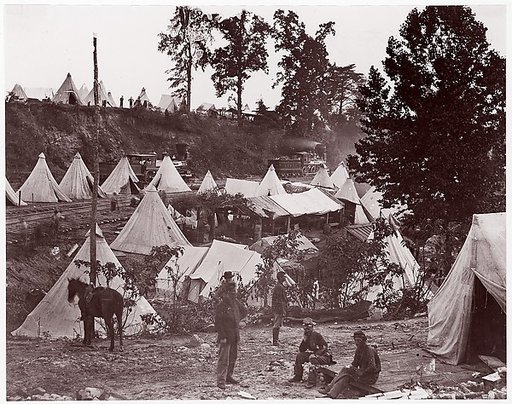 Military Railroad Camp, City Point, Virginia