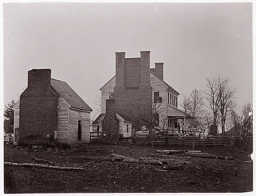 Lewis House. Battlefield of Bull Run
