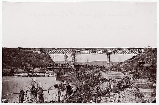 Potomac Creek Railroad Bridge, A.C. & F. Railroad