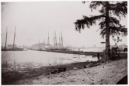 Pontoon Bridge, James River