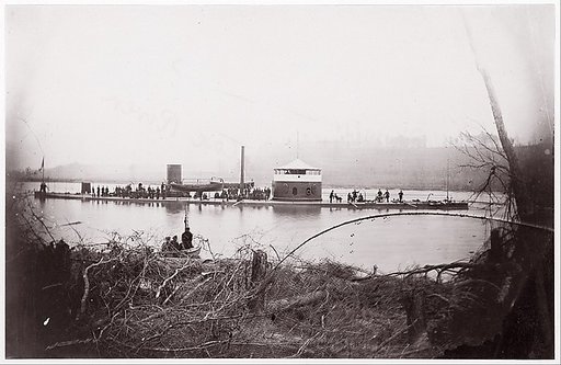 U.S. Monitor "Mahopac" on the Appomattox River
