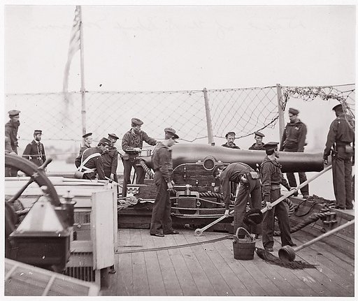 "Mendota", 100 lb. Parrott Gun