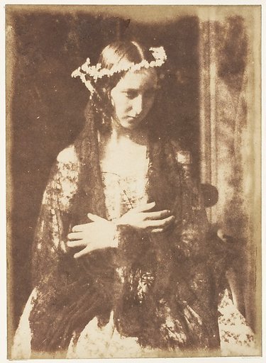 Miss Kemp as Ophelia