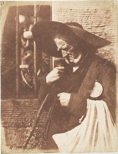 John Henning as Edie Ochiltree from Sir Walter Scott's "The Antiquary"