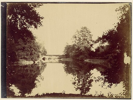 [Bridge Over a Pond]