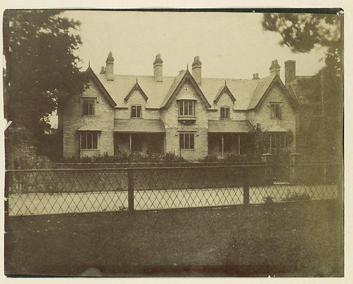 [Gabled House Across Lane]