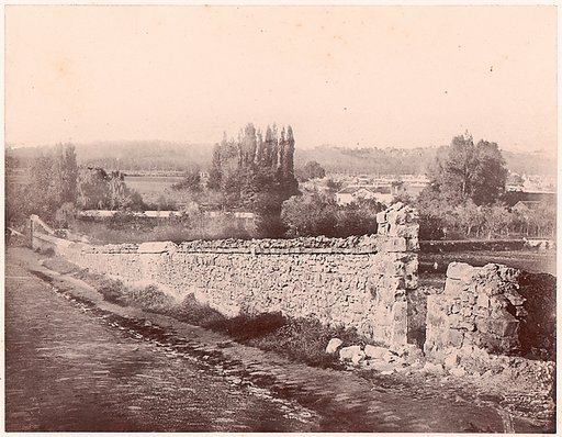 Vue prise dans la vallée de Changy, aux environs de Fontainebleau