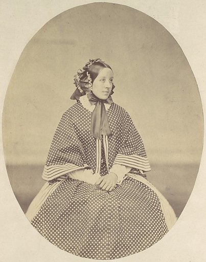 [Young Woman in Dotted Dress]