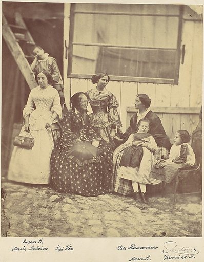 [Group Portrait of Four Women and Three Children]