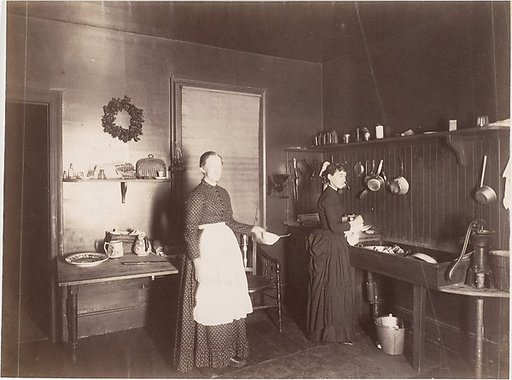 [Two Women in a Kitchen]