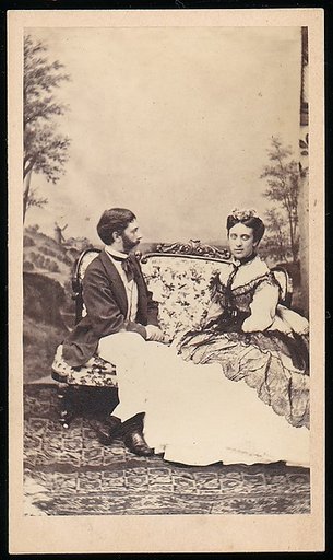 [Couple on a Settee]