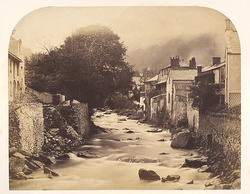 The Mouth of the East and West Lyn, Lynmouth, North Devon