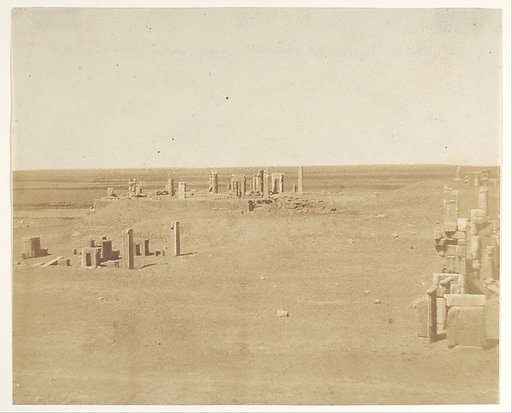 Veduta generale di Persepolis presa dalla Montagna