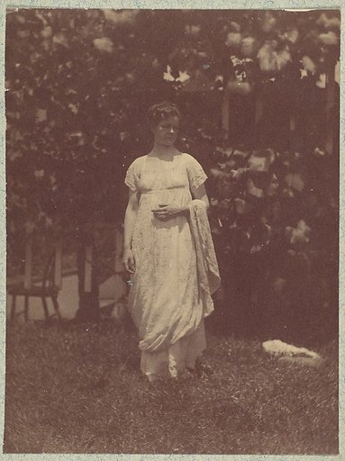 [Mrs. Louis Kentin in Empire Dress]
