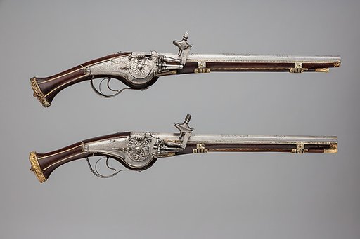 Pair of Wheellock Pistols