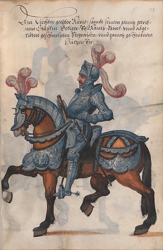Illustrated Manuscript Inventory of an Armory for Sale by Lottery