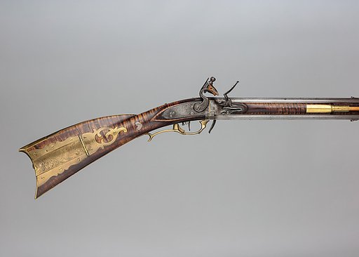 Flintlock Swivel-Breech Longrifle
